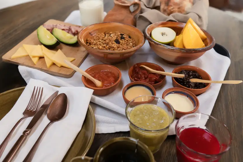 Breakfast tray