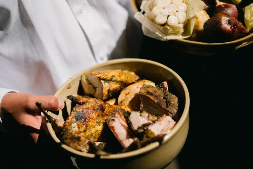 Authentic Andean dishes, served family-style