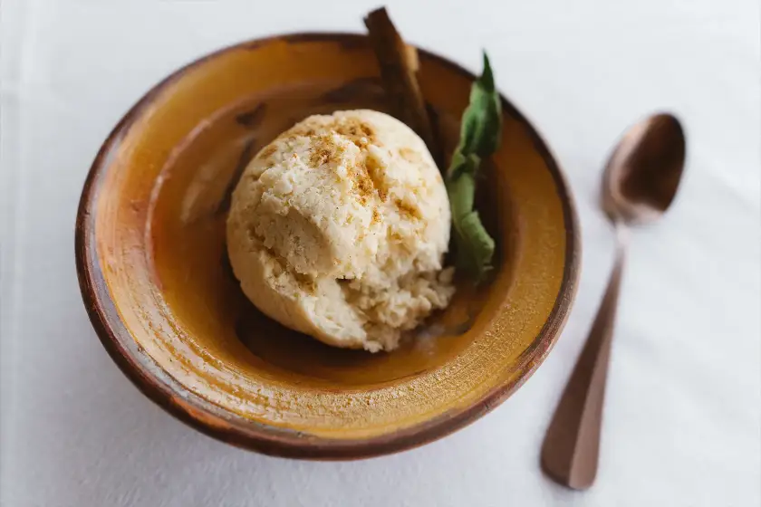 Queso Helado, a traditional ice cream desert