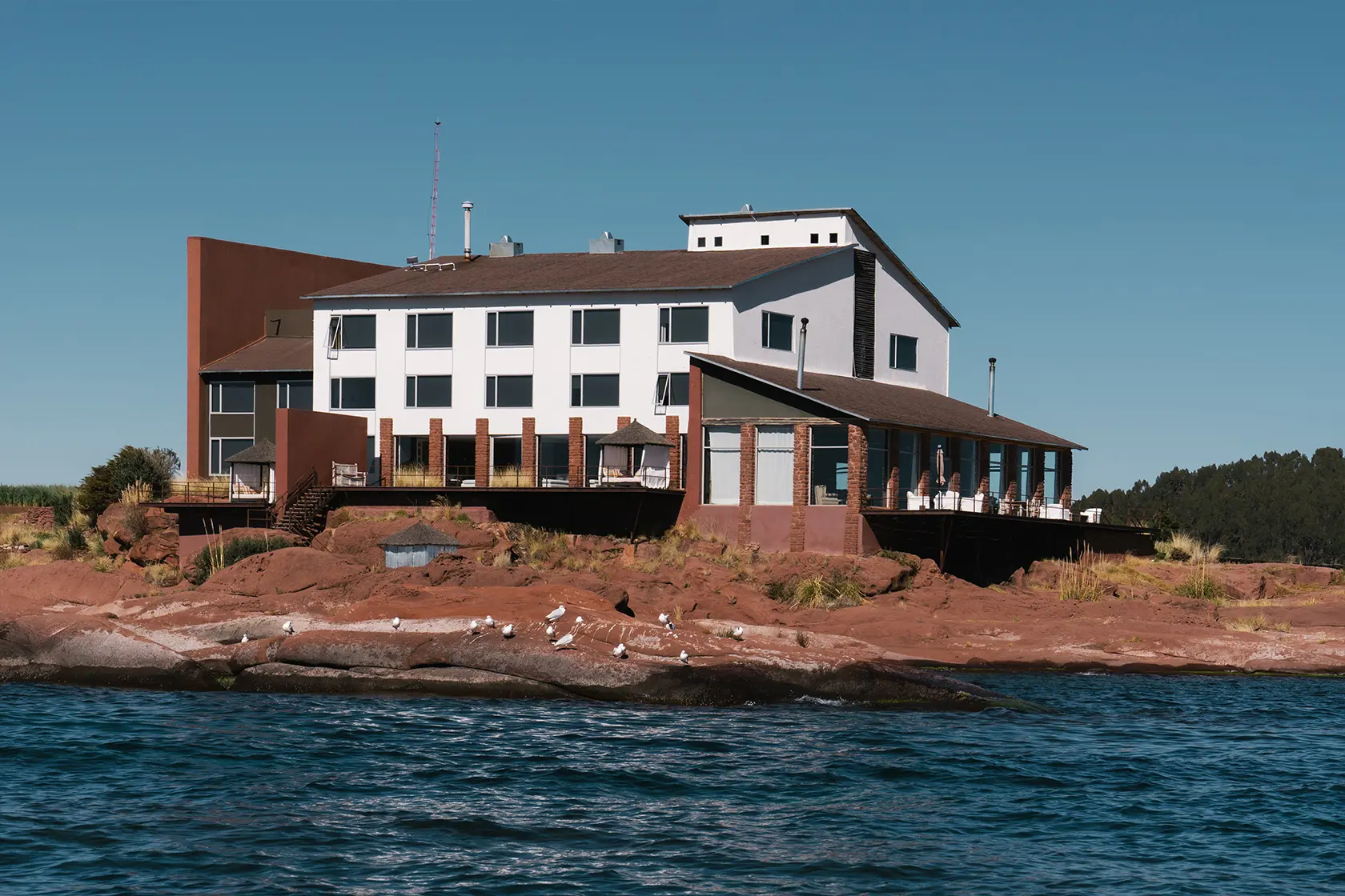 Titilaka from the water
