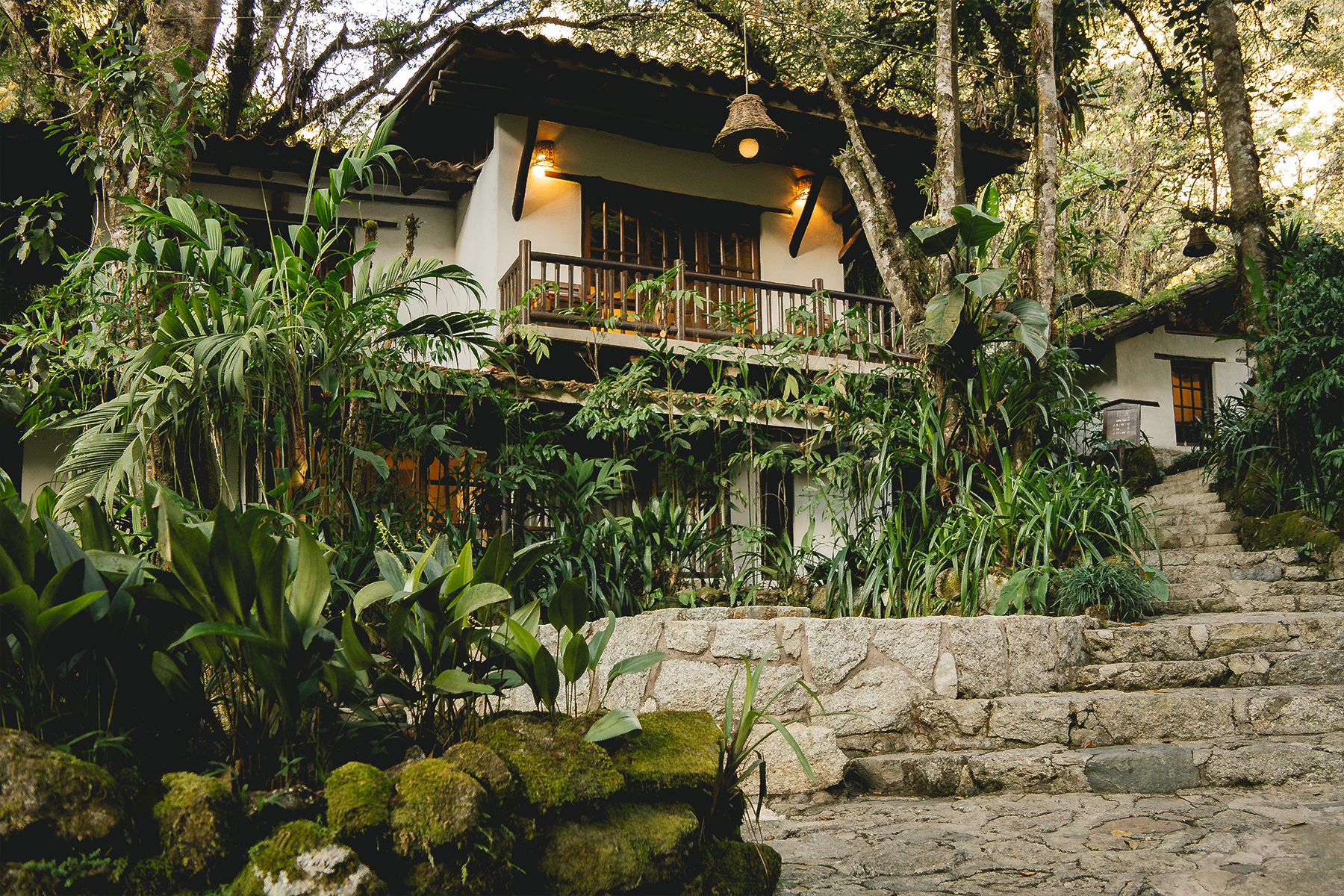 Casita at Inkaterra Machu Picchu Pueblo, surrounded by cloud forest gardens